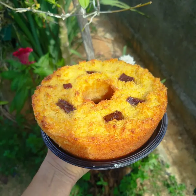 Bolo de aipim P